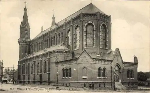 Ak Roubaix Nord, Kirche St. Jean-Baptiste