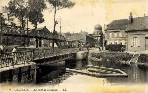 Ak Roubaix Nord, Le Pont de Mouvaux