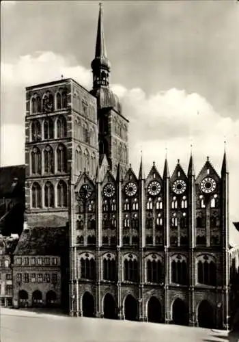 Ak Stralsund in Vorpommern, Rathaus