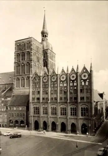 Ak Stralsund in Vorpommern, Rathaus