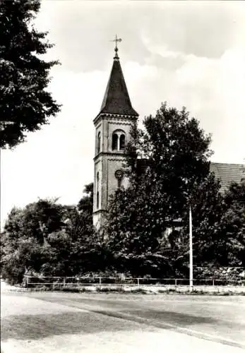 Ak Schönfließ Mühlenbecker Land Oberhavel, Dorfkirche