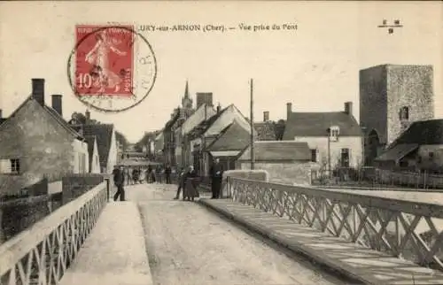 Ak Lury sur Arnon Cher, Vue prise du Pont