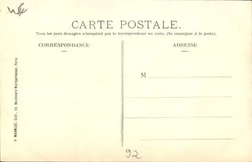 Ak Asnières sur Seine Hauts-de-Seine, Ile des Ravageurs