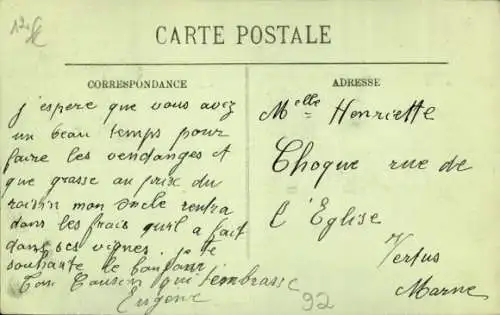 Ak Asnières sur Seine Hauts-de-Seine, Hochwasser Januar 1910, Demenagement en Barque