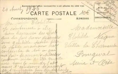 Ak Rozoy Rozay en Brie Seine et Marne, Pont et Faubourg de Paris