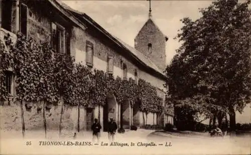 Ak Thonon les Bains Haute Savoie, les Allinges, la Chapelle