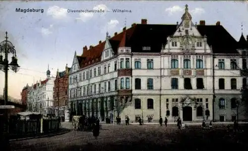 Ak Magdeburg an der Elbe, Olvenstedterstraße, Wilhelma