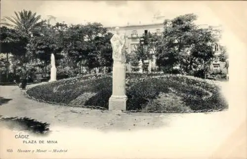 Ak Cádiz Andalucía, Plaza de Mina