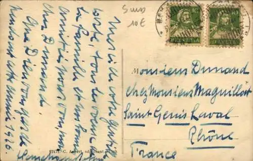 Ak Vich Kanton Waadt, Kirche