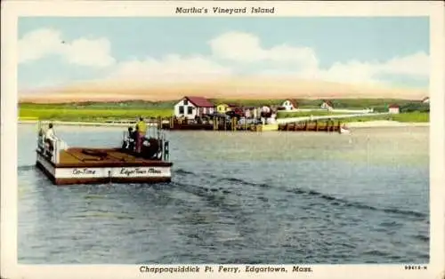 Ak Edgartown Massachusetts USA, Chappaquiddick Pt Ferry