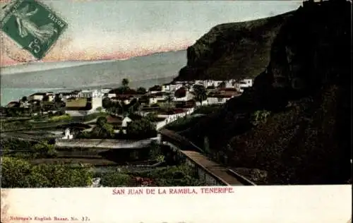 Ak San Juan de la Rambla Teneriffa Kanarische Inseln Spanien, Panorama