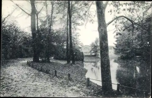 Ak Sowjetsk Tilsit Ostpreußen, Partie am Jacobsruher Park