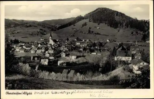 Ak Steibis Oberstaufen im Oberallgäu, Panorama