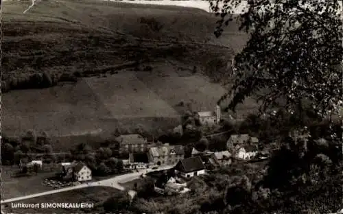 Ak Simonskall Hürtgenwald in der Eifel, Gesamtansicht