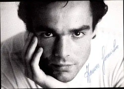 Ak Schauspieler Hannes Jaenicke, Portrait, Autogramm