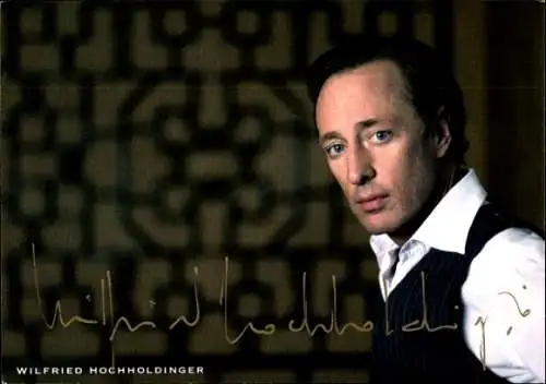 Ak Schauspieler Wilfried Hochholdinger, Portrait, Autogramm