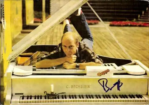 Ak Schauspieler, Sänger und Moderator Beppo Küster, Portrait, Autogramm