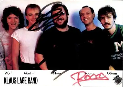 Ak Klaus Lage Band, Autogramme