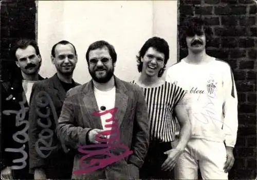 Ak Klaus Lage Band, Autogramm