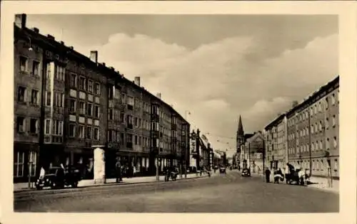 Ak Dessau in Sachsen Anhalt, Zerbster Straße