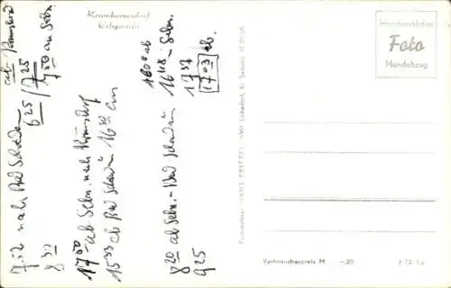 Ak Krumhermsdorf Neustadt in Sachsen, Erbgericht