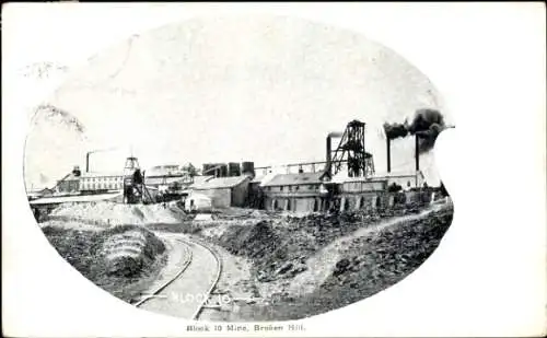 Ak Broken Hill New South Wales Australien, Block 10 Mine