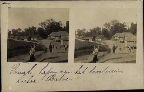 Foto Ak Batu Java Indonesien, Bergbausiedlung