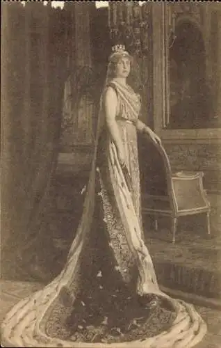 Ak Victoria Eugénie von Battenberg, Königin von Spanien, Portrait