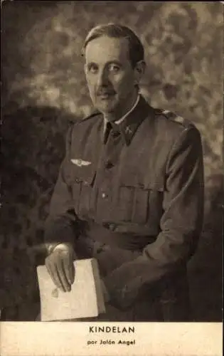 Ak Alfredo Kindelán, Spanischer General, Portrait