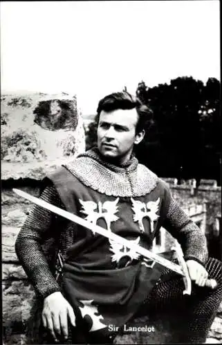 Ak Schauspieler William Russell, Filmszene, Sir Lancelot