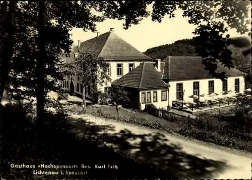 Ak Lichtenau Rothenbuch, Haus Hochspessart