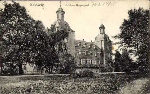 Ak Kettwig Essen im Ruhrgebiet, Schloss Hugenpoet