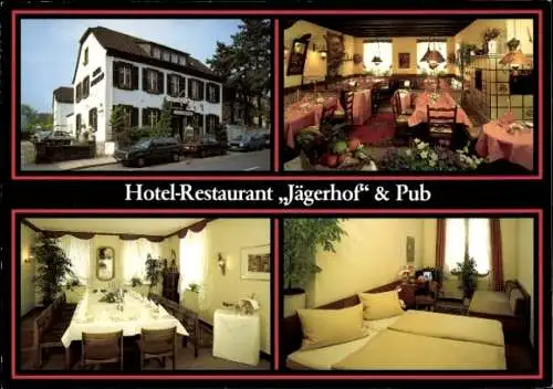 Ak Kettwig Essen im Ruhrgebiet, Hotel Restaurant Jägerhof, Hauptstraße 23