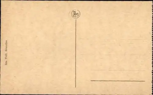 Ak Ypres Ypern Westflandern, Gesamtansicht