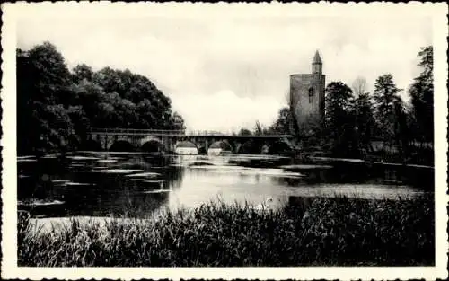 Ak Bruges Brügge Flandern Westflandern, Le Lac d'Amour