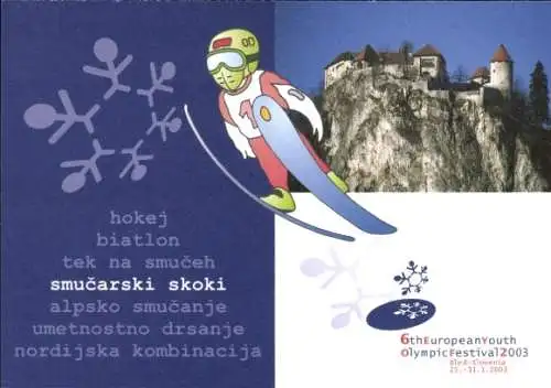 Ak Bled Veldes Slowenien, Europäisches Olympisches Winter-Jugendfestival 2003