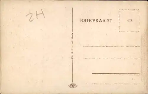 Ak Gouda Südholland Niederlande, Oud Grachtje