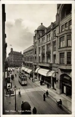 Ak Den Haag Den Haag Südholland, Lange Poten