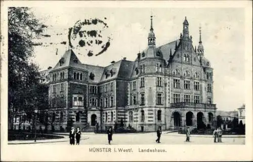 Ak Münster in Westfalen, Landeshaus
