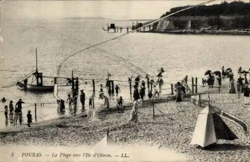 Ak Fouras Charente Maritime, Plage vers l'Ile d'Oleron