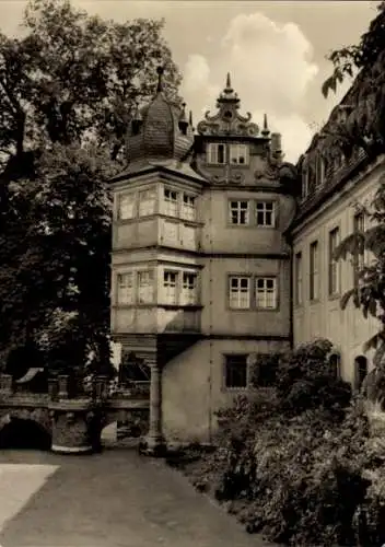 Ak Mücheln im Saalekreis, Schloss St. Ulrich, Internat der Sonderschule