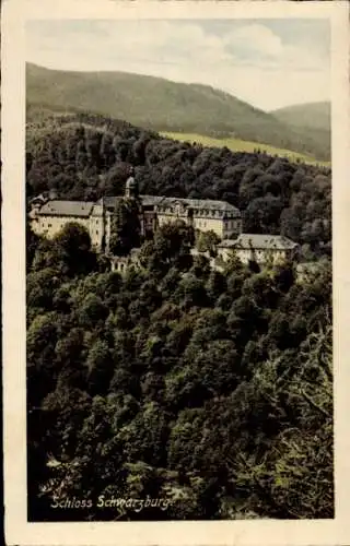 Ak Schwarzburg in Thüringen, Schloss Schwarzburg