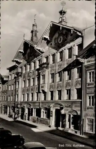 Ak Bad Tölz in Oberbayern, Rathaus