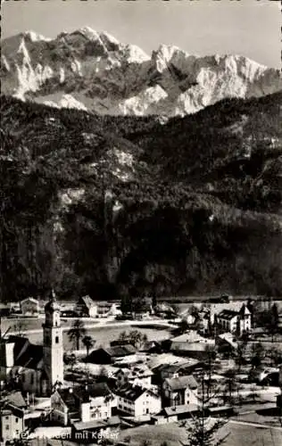 Ak Kiefersfelden Oberbayern, Panorama, Kaisergebirge