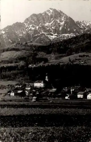 Ak Ainring in Oberbayern, Panorama, Gebirge