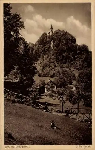 Ak Karlstein Bad Reichenhall in Oberbayern, Wallfahrtskirche St. Pankraz