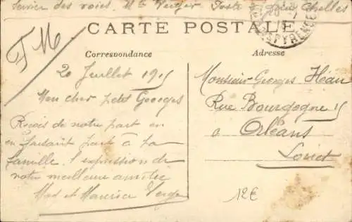 Ak Chelles Seine-et-Marne, Boulevard de la Gare