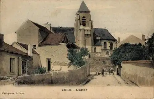 Ak Chelles Seine-et-Marne, Kirche