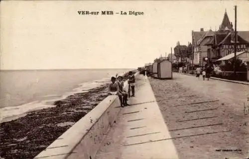 Ak Ver sur Mer Calvados, la Digue