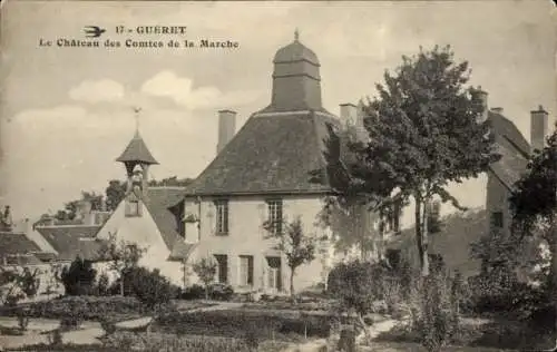 Ak Gueret Creuse, Le Chateau des Comtes de la Marche